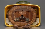 Garod 1450 Catalin ”Peak-Top” Radio in Light Yellow + Blue - Great