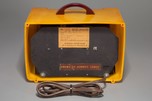 General Electric L-570 Catalin Radio in Butterscotch with Maroon