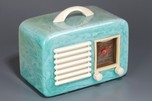 Catalin General Television 591 Radio in Turquoise Blue - Rare