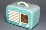 Catalin General Television 591 Radio in Turquoise Blue - Rare