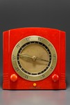 Bright Red Kadette &rsquo;Clockette&rsquo; K27 Catalin Radio