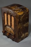 Emerson Catalin Radio AU-190 Beautiful Brown Marbleized - Rare