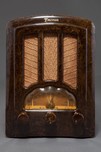 Emerson Catalin Radio AU-190 Beautiful Brown Marbleized - Rare