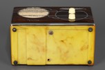 Root Beer Sparton ’Cloisonné’ Model 500C Pistachio Catalin Radio