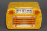 Sand with Yellow Catalin Sentinel &rsquo;Wavy Grill&rsquo; 284 Radio