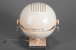 Rare Champion Electric ’Venus’ Acrylic Globe Radio in Rose