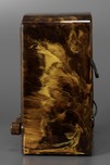 Striking Swirled Circassian Onyx/Brown Emerson AU-190 Catalin Radio