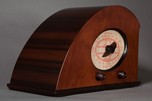 Climax ’Baby Ruby’ Radio - Great Deco Teardrop Design