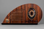 Climax Ruby ’Tear-drop’ Radio - Rare Deco Beauty