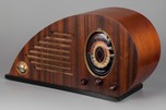 Climax Ruby ’Tear-drop’ Radio - Rare Deco Beauty