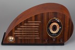 Climax Ruby ’Tear-drop’ Radio - Rare Deco Beauty