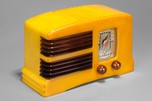 Crosley G1465 Catalin Radio ’Split-Grille’ - Yellow + Tortoise