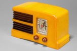 Crosley G1465 Catalin Radio ’Split-Grille’ - Yellow + Tortoise