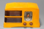 Crosley G1465 Catalin Radio ’Split-Grille’ - Yellow + Tortoise