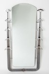 Curtis Jere Mid-Century Modern Chrome ”Dot” Wall Mirror