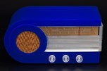 CYARTS B Deluxe ’Bullet’ Radio Blue Plexon + Lucite