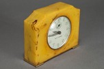 Art Deco Seth Thomas Catalin Bakelite Clock in Pistachio Green