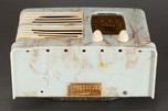 Detrola 274 &rdquo;Split-Grille&rdquo; Radio - Beetle Plastic with Ivory Trim