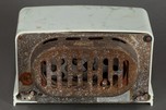 Detrola 274 &rdquo;Split-Grille&rdquo; Radio - Beetle Plastic with Ivory Trim