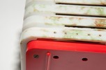 Detrola 219 &rdquo;Super Pee-Wee&rdquo; Red Plaskon + Beetle Bakelite Art Deco Radio