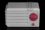 Detrola 219 Radio ”Super Pee-Wee” in Pewter Gray Plaskon