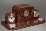 Deco Detrola 104 ’Presentation’ Desk Set Radio with Gilbert Rohde Clock