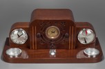 Deco Detrola 104 ’Presentation’ Desk Set Radio with Gilbert Rohde Clock