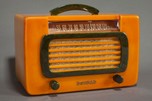 Catalin DeWald Radio 561-2 ”Jewel” in Butterscotch + Blue - RARE