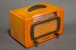 Catalin DeWald Radio 561-2 ”Jewel” in Butterscotch + Blue - RARE