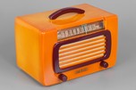 DeWald Catalin Radio 561 ’Jewel’ in Butterscotch + Maroon