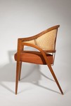 Pair of Fine + Early Edward Wormley for Dunbar &rdquo;Y&rdquo; Back Captains Chairs