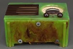 Beautiful Bright Green Emerson ’Aristocrat’ Catalin Radio - Translucent