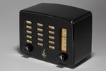 Emerson 564 Radio ’Slot-Grill’ in Jet Black Catalin