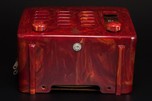 Emerson 564 Radio ’Slot-Grill’ in Marbleized Oxblood Red Catalin