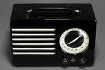 Striking Black Catalin Emerson ’Aristocrat’ Radio  - Seldom Seen