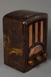Emerson AU-190 Catalin Radio Beautiful Marbleized Brown - Rare