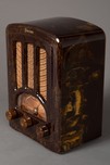 Emerson AU-190 Catalin Radio Beautiful Marbleized Brown - Rare