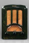 Emerson AU-190 Radio Beautiful Marbleized Blue Catalin - Rare