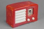 Emerson AX-235 ’Little-Miracle’ Radio Marbleized Red Catalin