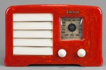 Emerson AX-235 ’Little-Miracle’ Radio Marbleized Red Catalin