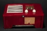 Emerson AX-235 Catalin ’Little Miracle’ 1938 Art Deco Radio in Oxblood Red