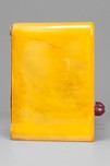 Emerson BM258 Big Miracle Catalin Radio in Yellow w/ Maroon