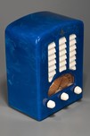 Emerson BT-245 Catalin ’Tombstone’ Radio - Lapis Lazuli Blue