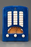 Emerson BT-245 Catalin ’Tombstone’ Radio - Lapis Lazuli Blue