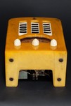 Emerson BT-245 Catalin ”Tombstone” Radio in Yellow + Ivory