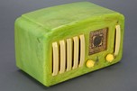 Emerson EP-375 ”5+1” Green Catalin Art Deco Radio