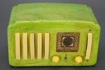 Emerson EP-375 ”5+1” Green Catalin Art Deco Radio