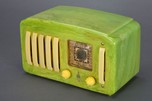 Emerson EP-375 ”5+1” Green Catalin Art Deco Radio