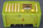 Emerson EP-375 ”5+1” Green Catalin Art Deco Radio