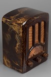 Circassian Onyx Emerson AU-190 Catalin Radio - Rare + Beautiful